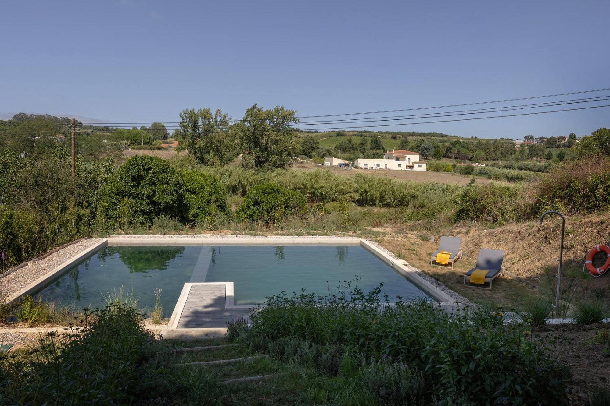 Arneiro Garden House - Country Retreat With Biopool Apartment Alenquer Bagian luar foto